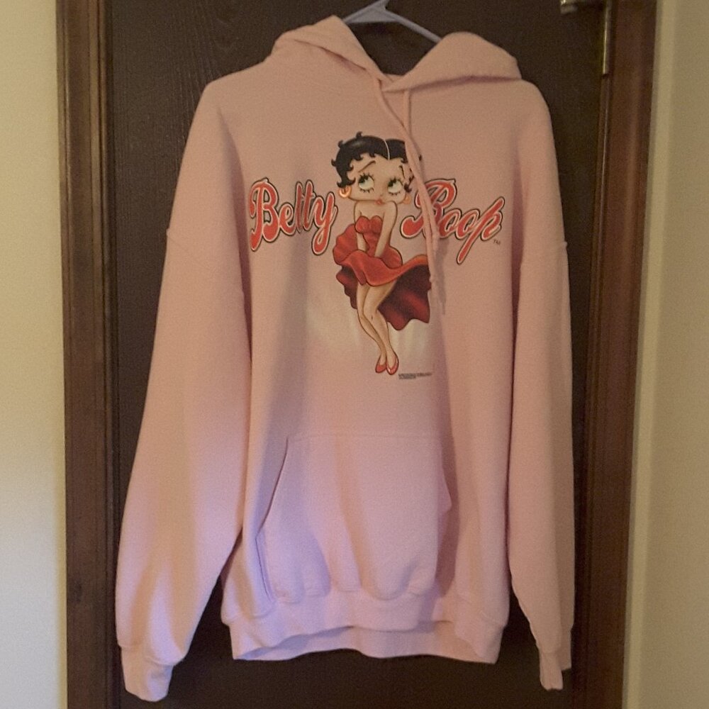 Betty Boop Pink Hoodie XL
